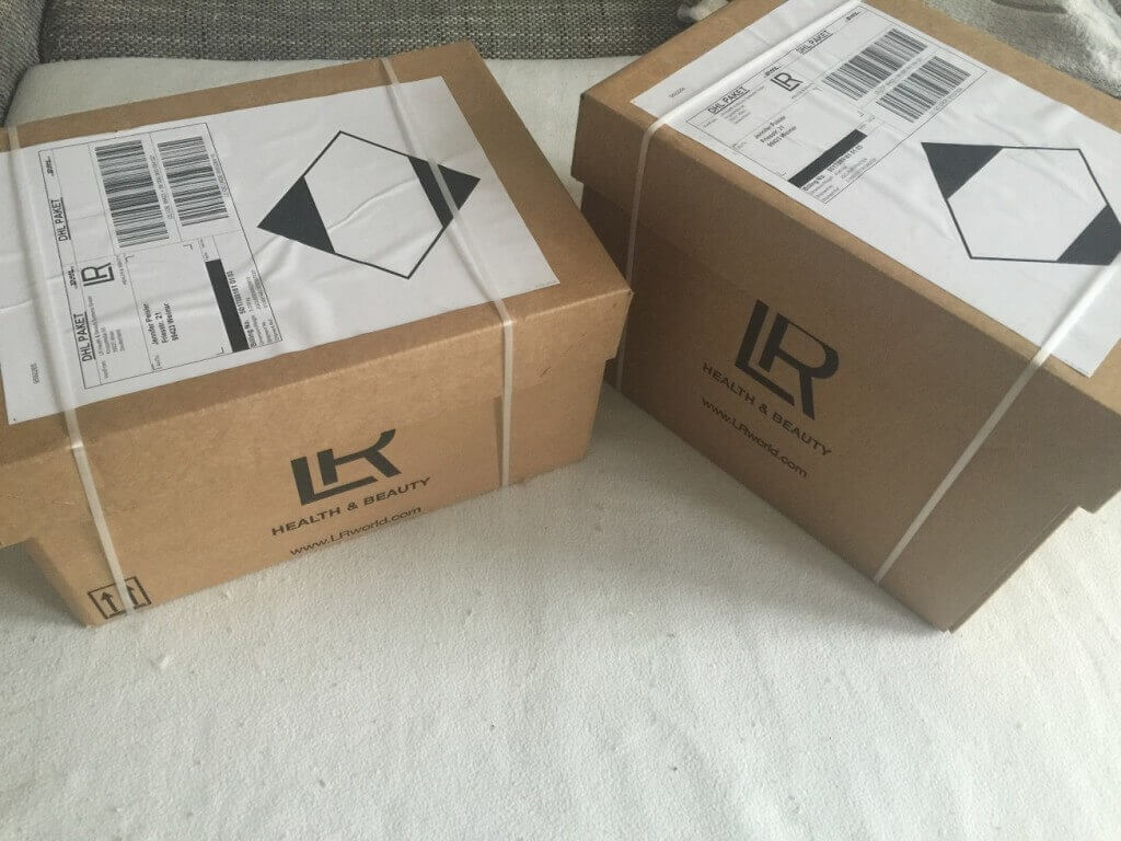 Erste LR Bestellung LR Pakete