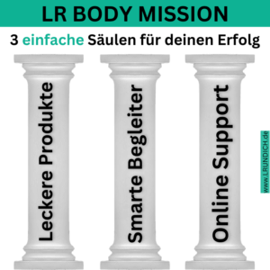 LR BODY MISSION - 3 Säulen für deinen Abnehmerfolg